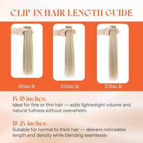 Sunny Hair 7-piece set provides versatile coverage for medium-thick hair.