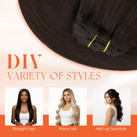 Sunny Hair care guide image showing washing and air drying steps