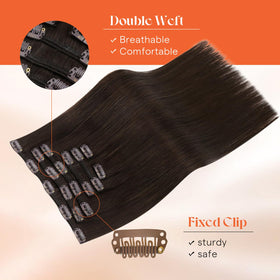 Sunny Hair double-weft construction enhances durability and secure hold