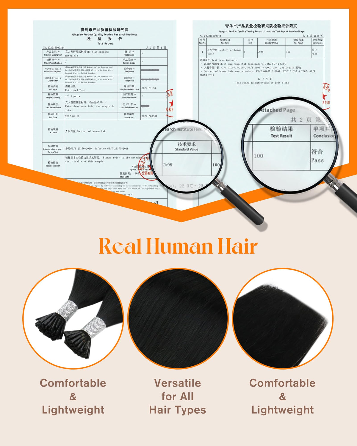Sunny Hair Itip extensions length and volume added to hair for instant fullness.