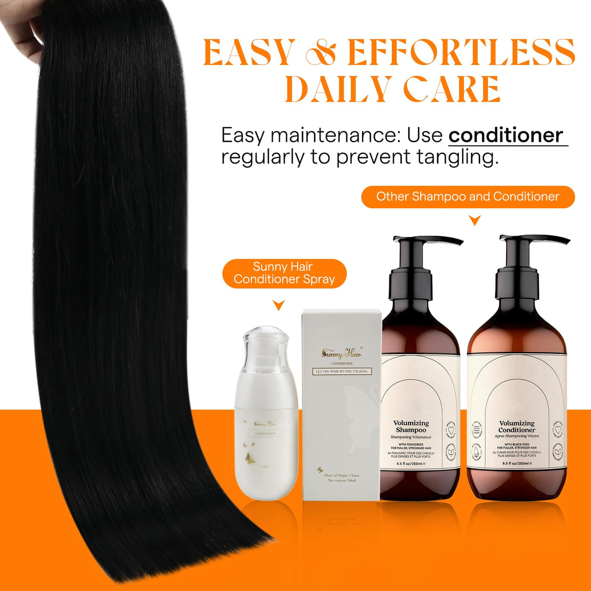 Sunny Hair long-wear with proper care for a dependable beauty routine.