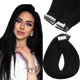 Sunny Hair tape-in weft with Remy hair for natural blending
