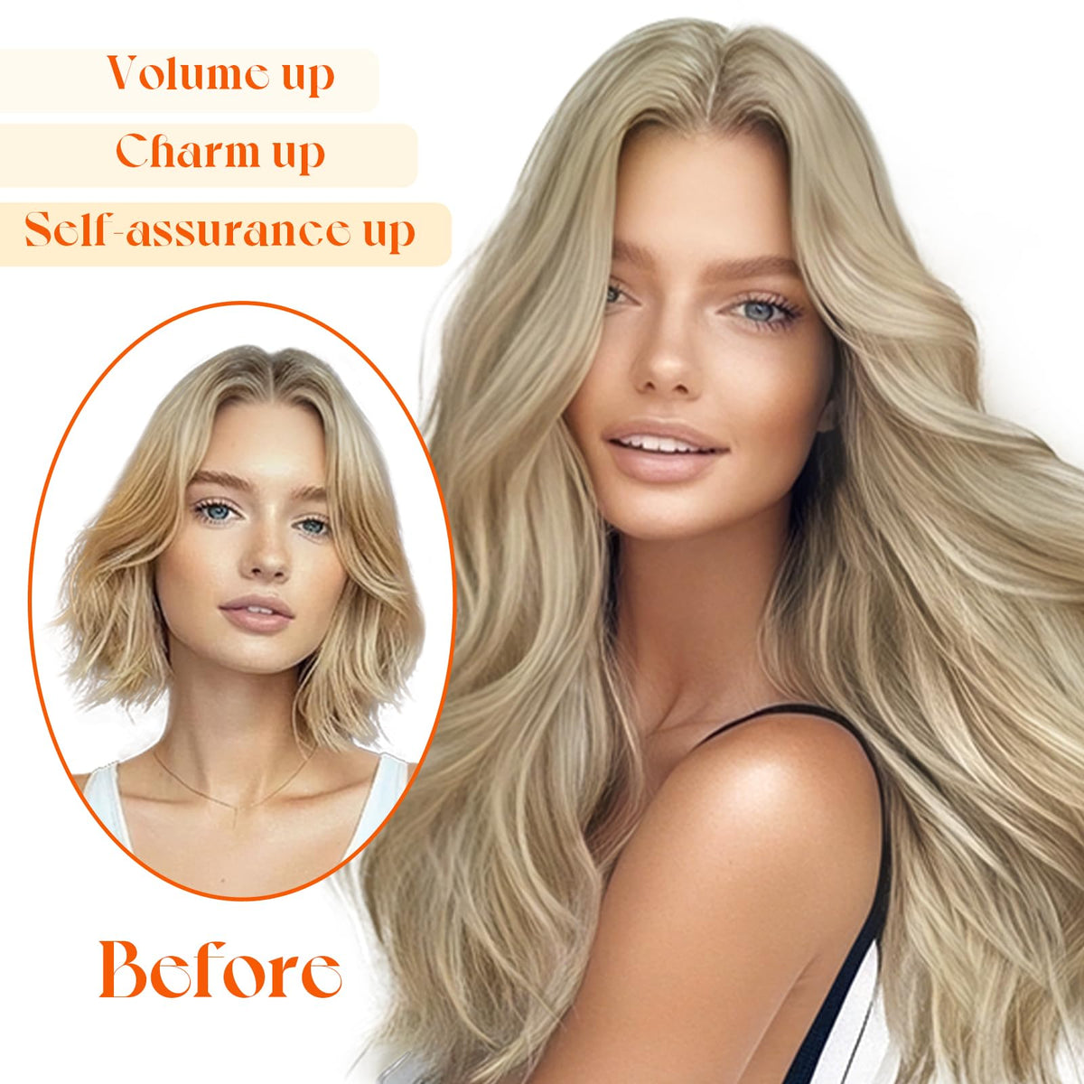 Sunny Hair adjustable wire fit customizing comfort for different heads