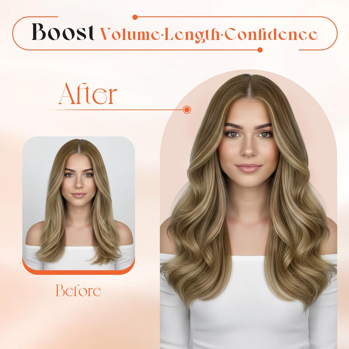 Sunny Hair double-weft design reinforced for secure wear