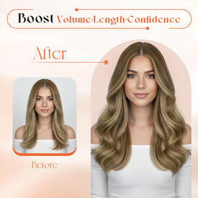 Sunny Hair double-weft design reinforced for secure wear