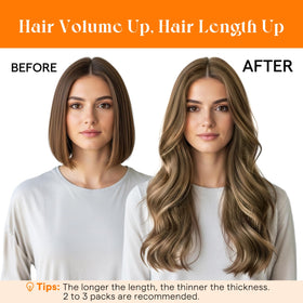 Sunny Hair long-wearing look with professional setup and care.