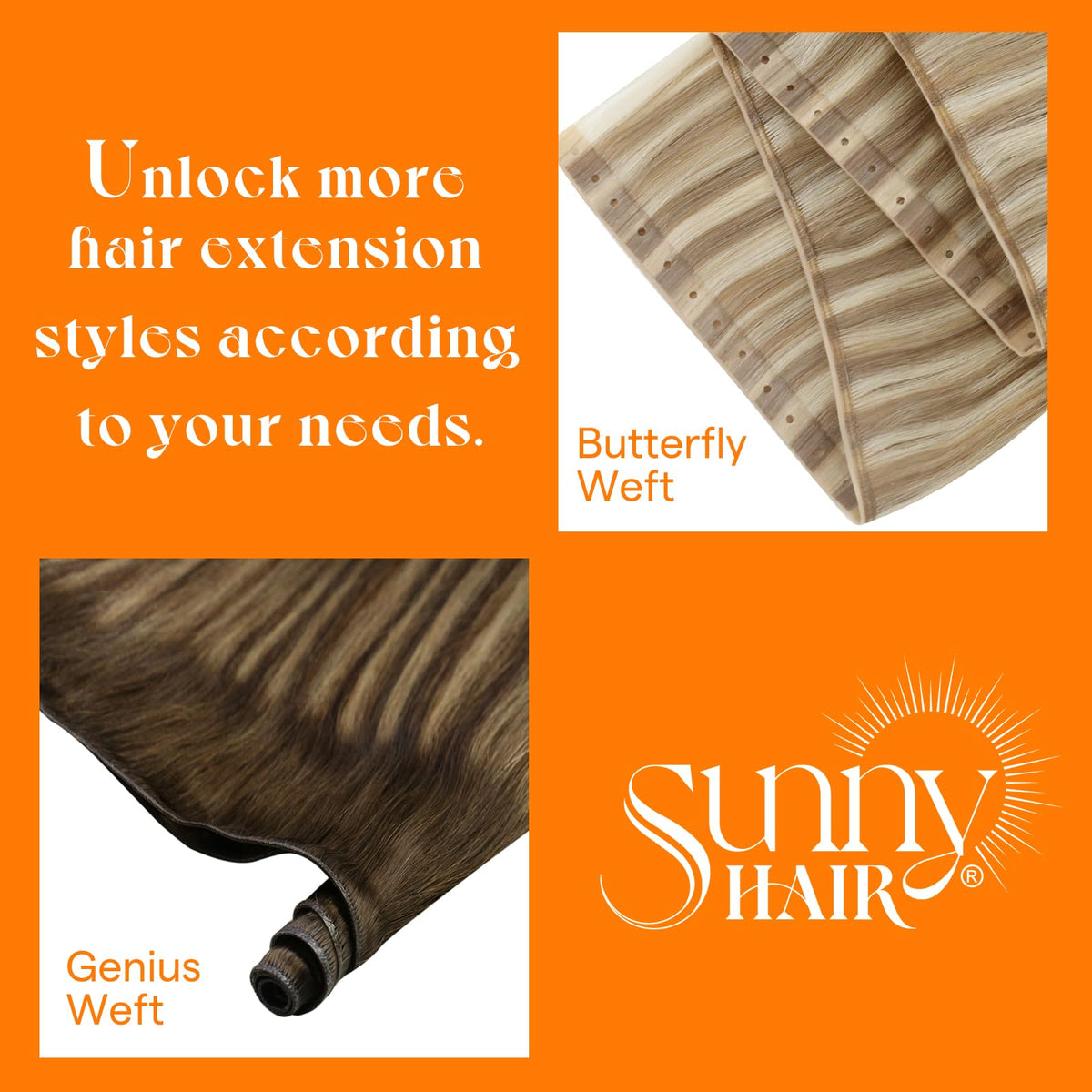 Sunny Hair volume and natural movement for a fuller look.