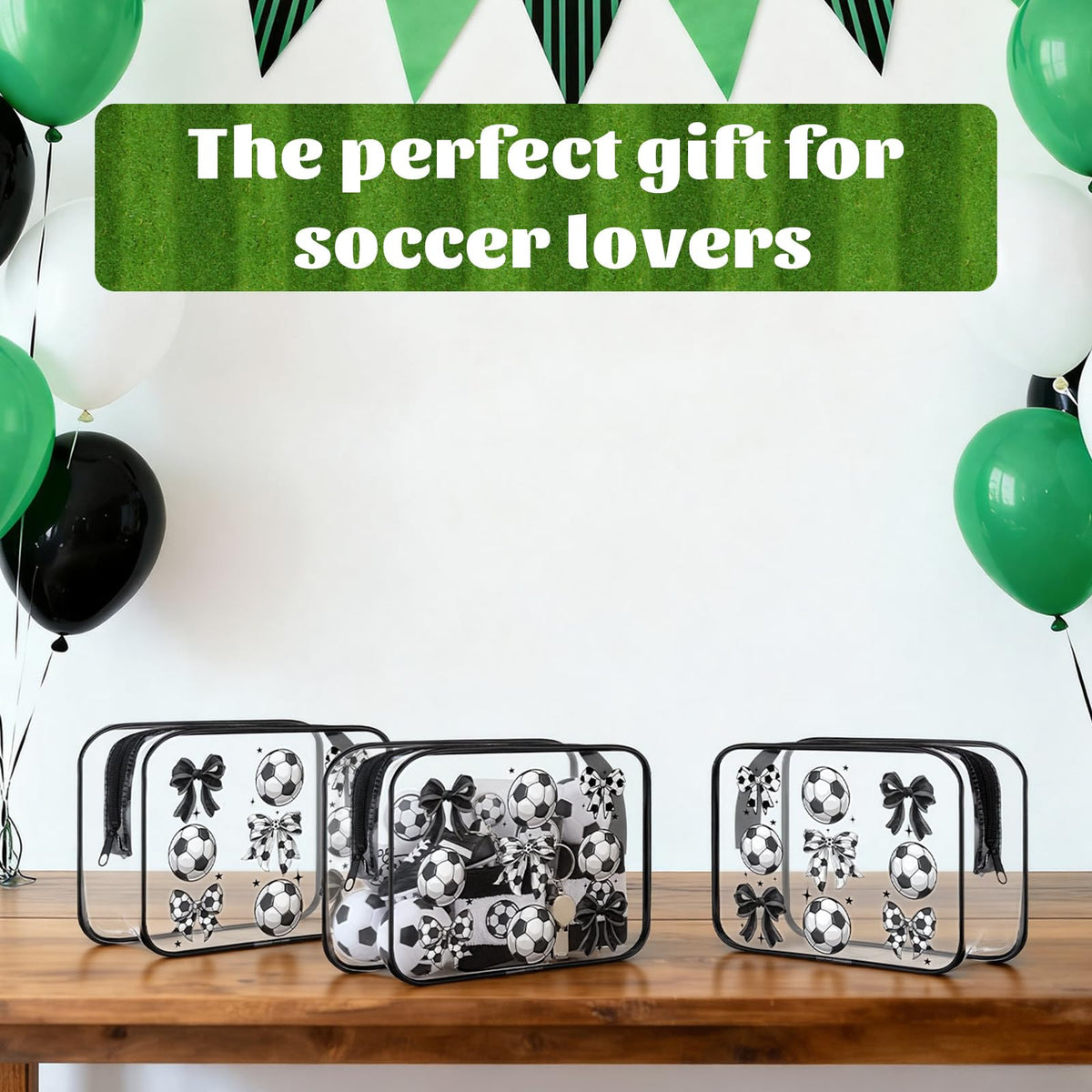 Sunnymove 18-piece soccer bag set ready for gifting at events