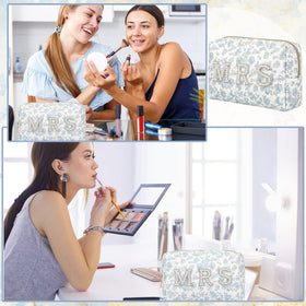 Sunnymove makeup bag dimensions 8.1 by 5.1 by 2.8 inches for daily use.