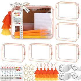 Sunnymove clear makeup bags for easy organizing and travel.