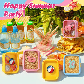 Sunnymove flipflop patch-detail bag—playful style with quick item checks