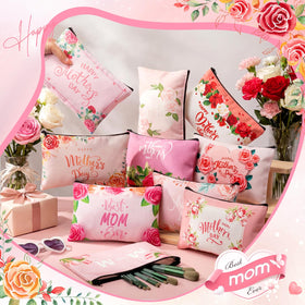 Sunnymove gift-ready floral canvas pouch perfect for Mother's Day.