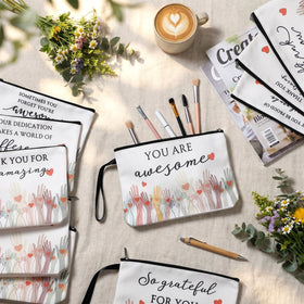 Sunnymove ten-style volunteer bag set, offering diverse designs for gifting to colleagues.