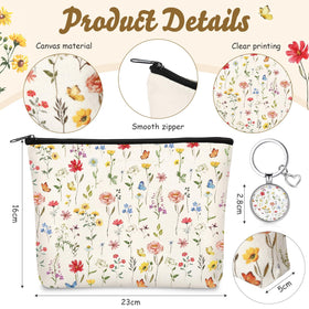 Sunnymove wildflower notebook with smooth writing surface for notes.