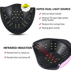 Sunrich lamp with handle offers easy transport for home use