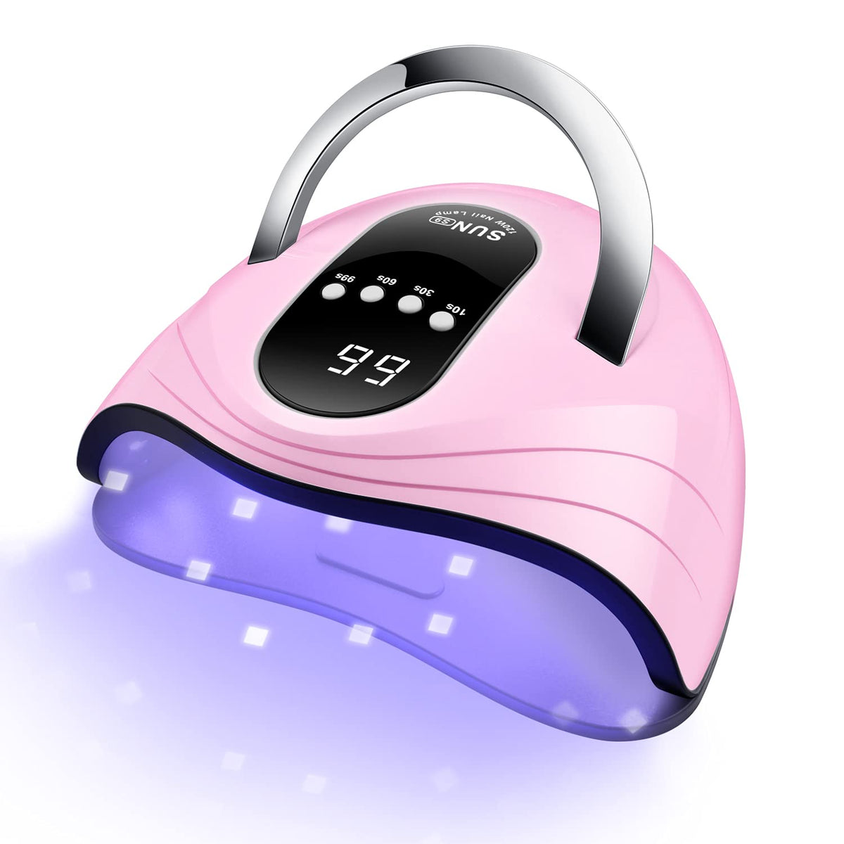 Sunrich UV Gel Nail Lamp 120W front view for fast curing sessions