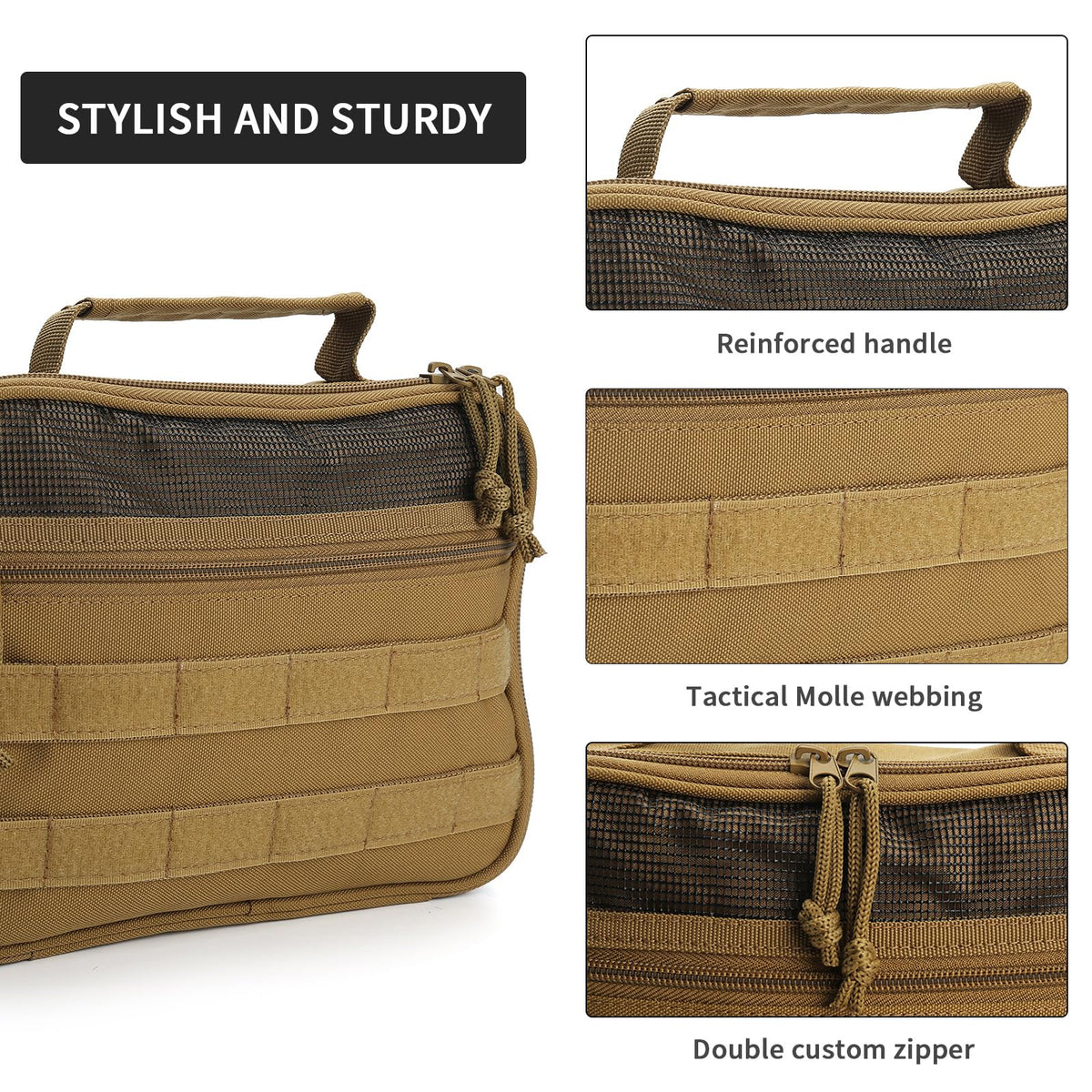 SUNRISING mirror pouch can be used separately for grooming on the go