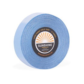 Sunshine Tape lace-front hold wig adhesive roll demonstrates discreet clear matte finish.