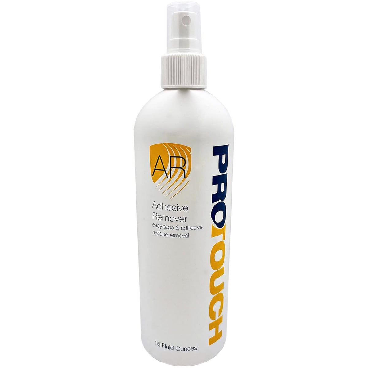 Sunshine Tape Pro Touch Adhesive Remover bottle front view, ideal for fast adhesive cleanup on wigs and extensions.