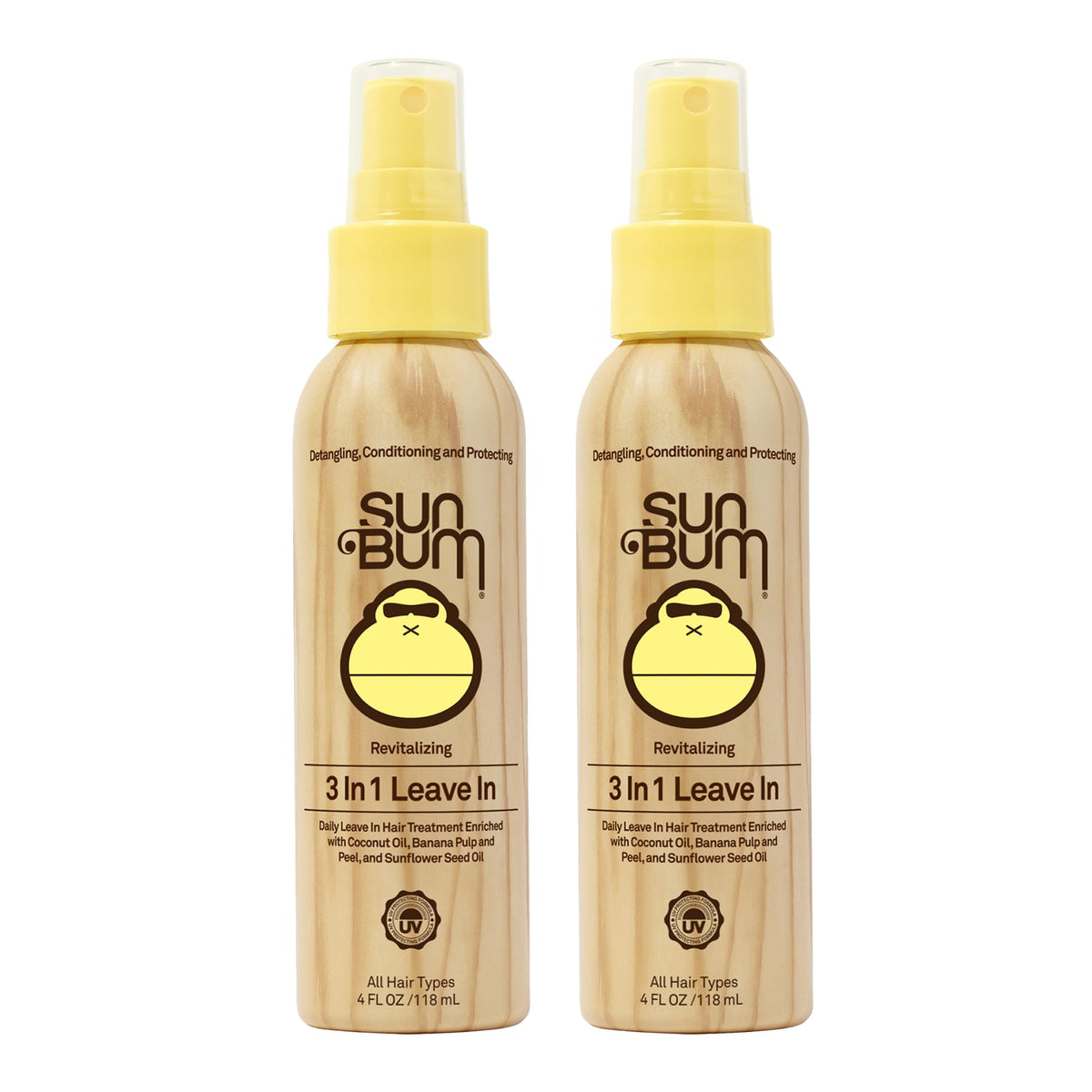 SunSun detangler bottle pour highlights easy detangling and silky hair