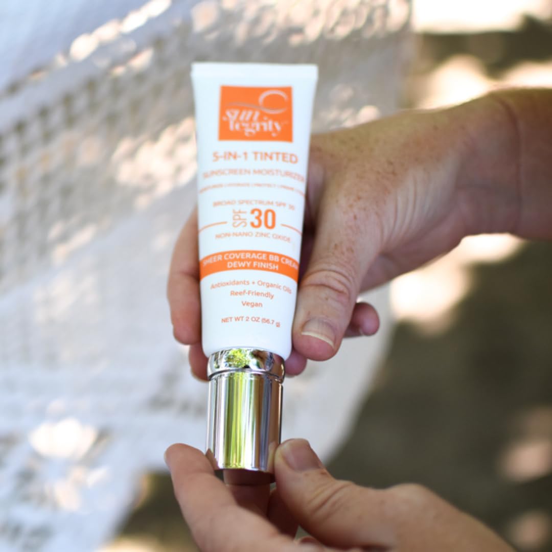 Suntegrity 2 oz bottle ready for travel