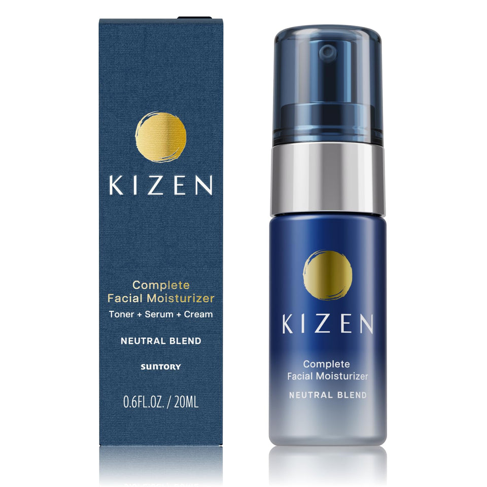 SUNTORY WELLNESS All-in-One face moisturizer bottle front for simple daily care