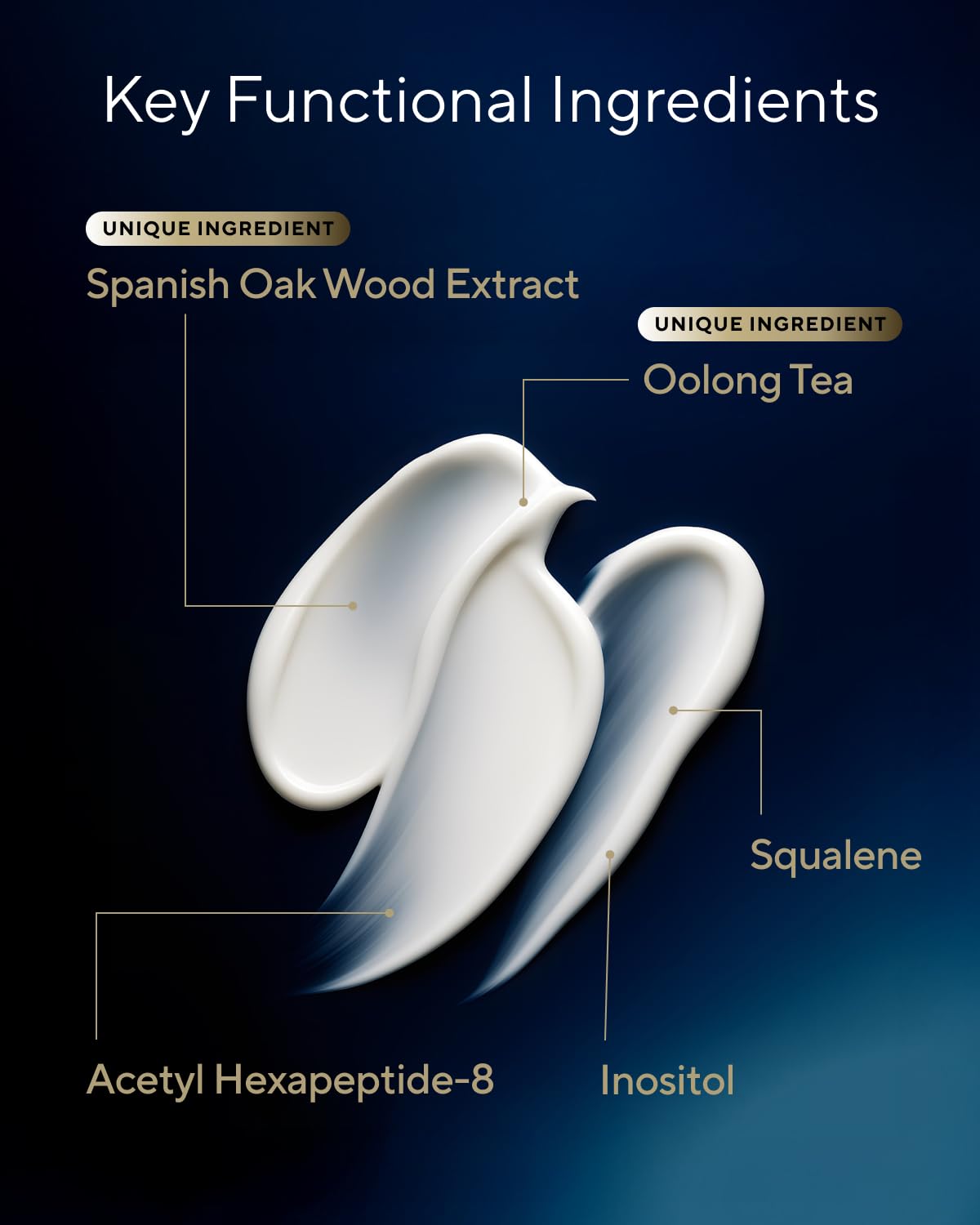 SUNTORY WELLNESS anti-aging cream rich texture shot highlighting hydration.