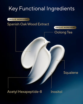 SUNTORY WELLNESS anti-aging cream rich texture shot highlighting hydration.