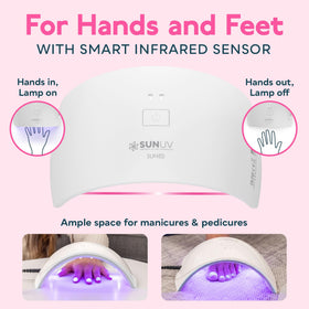 SUNUV SUN9C nail dryer dual timers and 99-second option