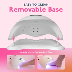 SUNUV UV LED Nail Lamp has a long lifespan for cost-efficient use