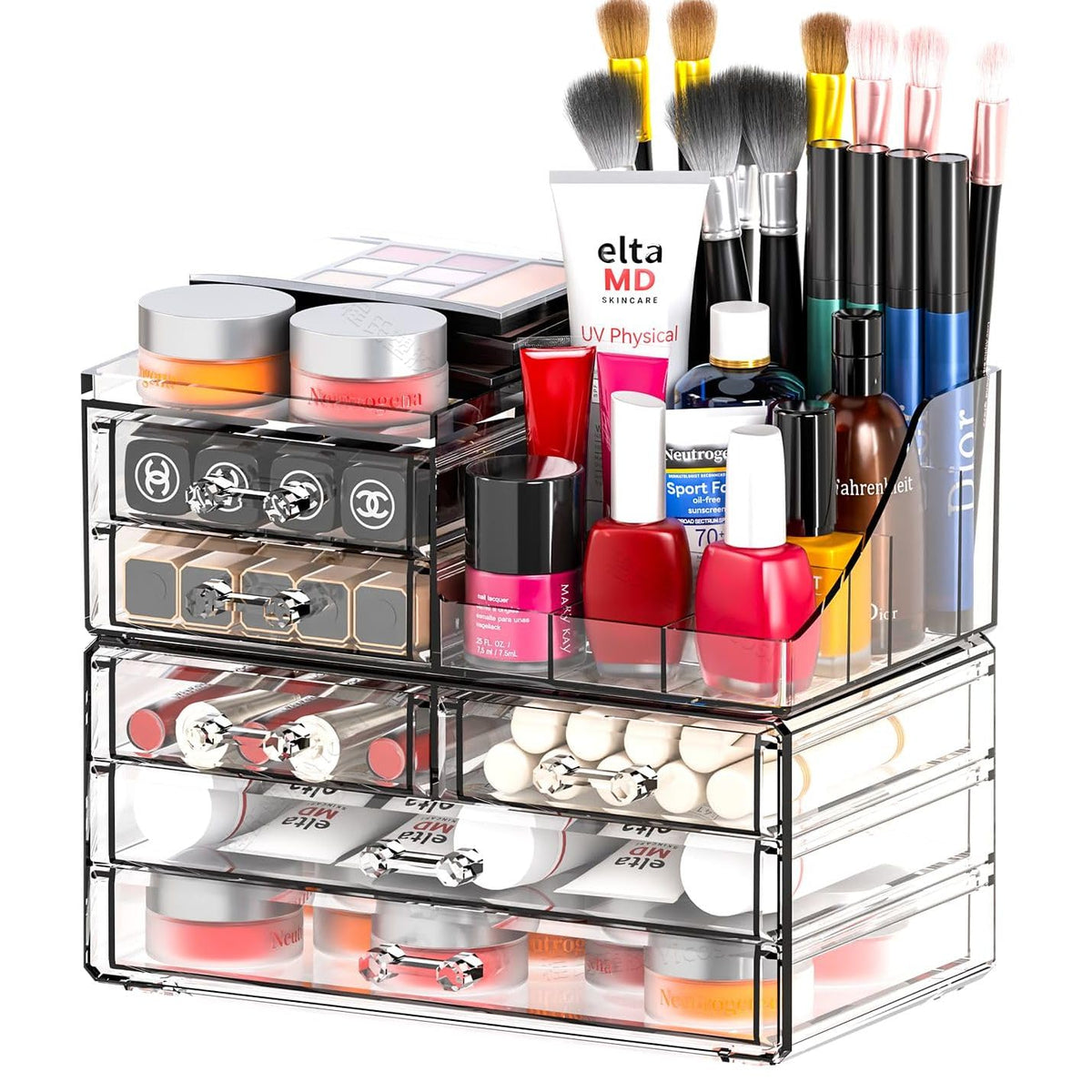 SuoXing gift-ready organizer offers a stylish solution for beauty lovers.