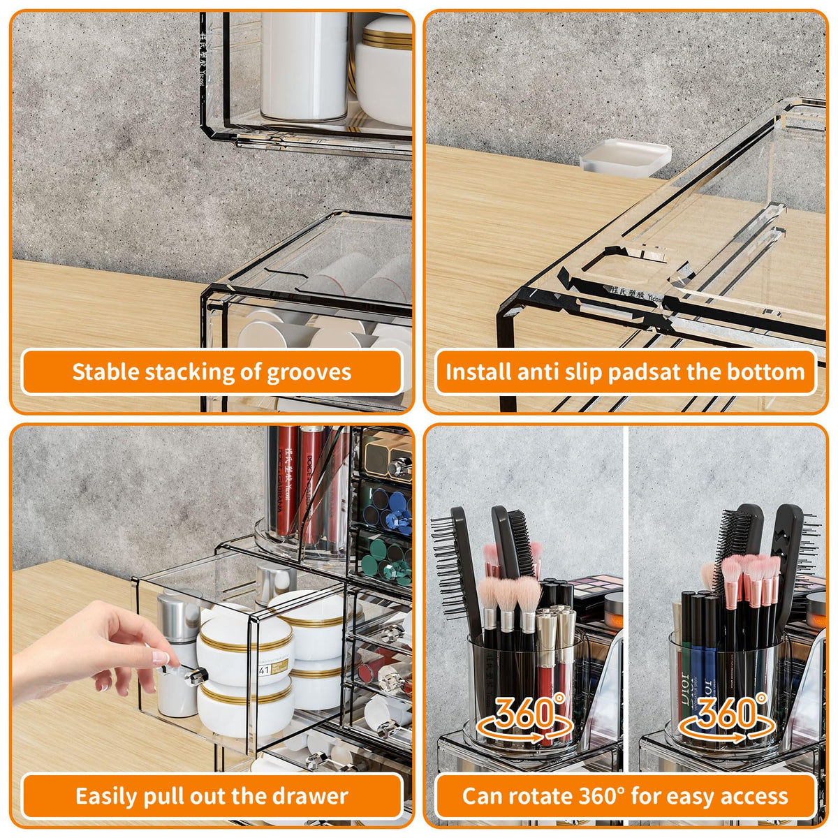 SuoXing organizer makes a thoughtful gift for beauty lovers and students.