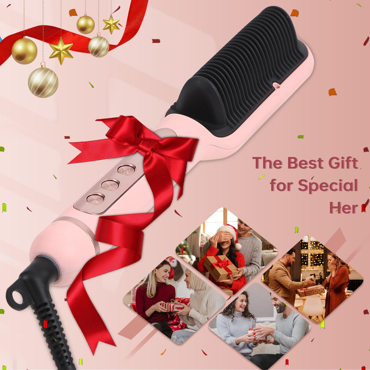 SUPBERC Lightweight and portable for on-the-go styling.