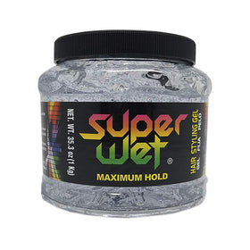 Super Clear Jumbo Gel bottle showing easy grip and long-lasting hold