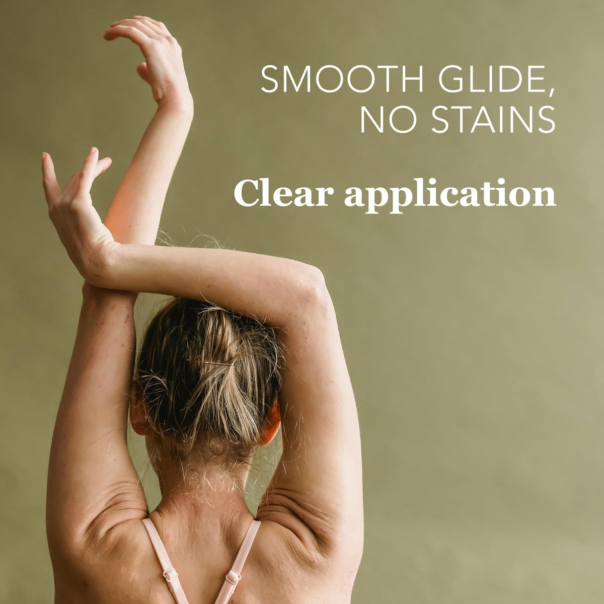 Underarmed deodorant stick close-up highlighting smooth texture