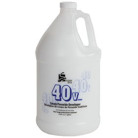 Super Star Stabilized Cream Peroxide Developer 40v bottle pour for consistent color lift