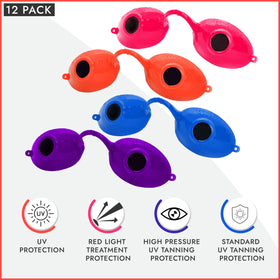 Super Sunnies elastic band ensures a secure, comfortable fit for extended wear.