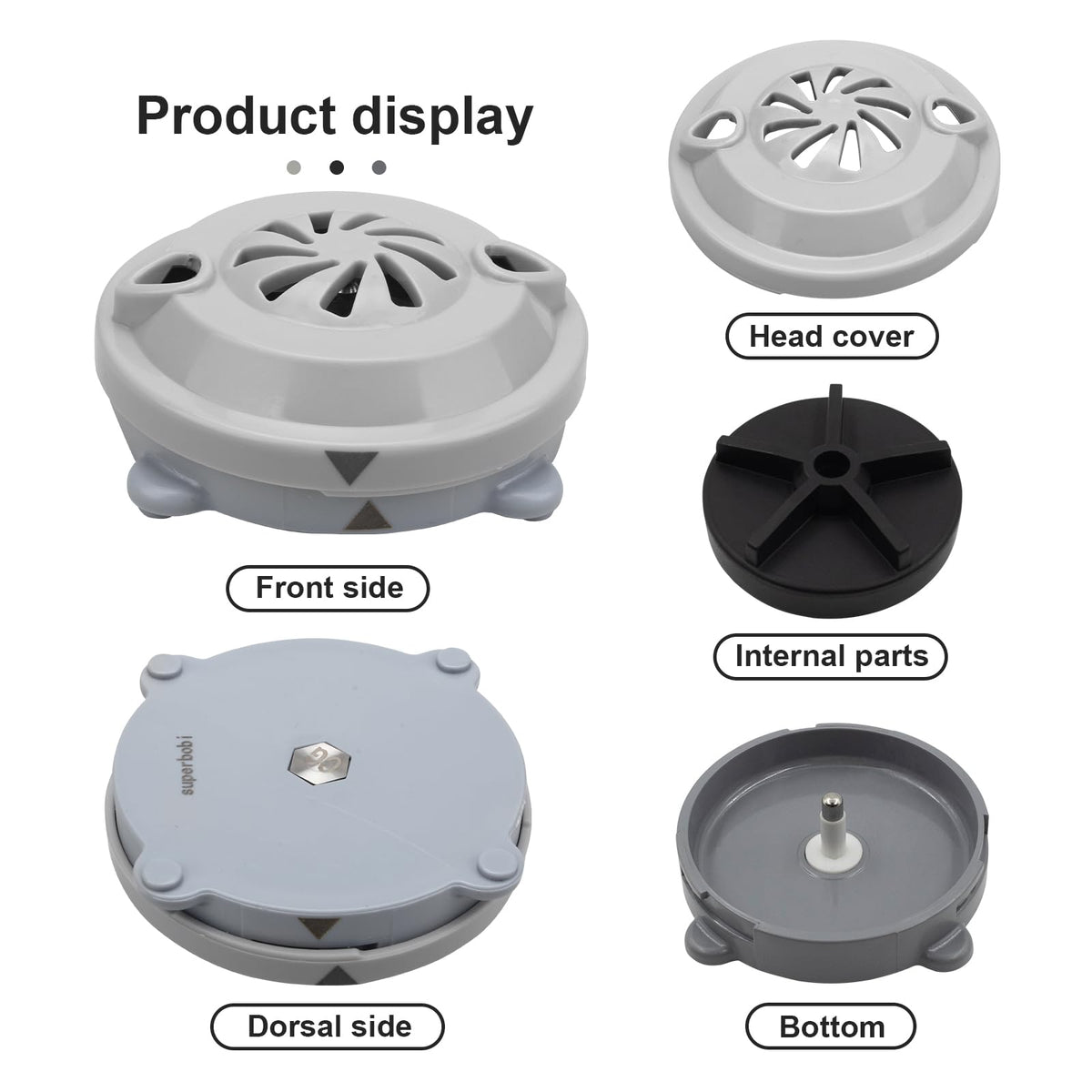 SuperDi BF-004 water-detection feature prevents operation without enough water