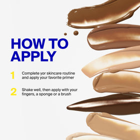 Supergoop Protect tint application is hand-friendly and quick to set.