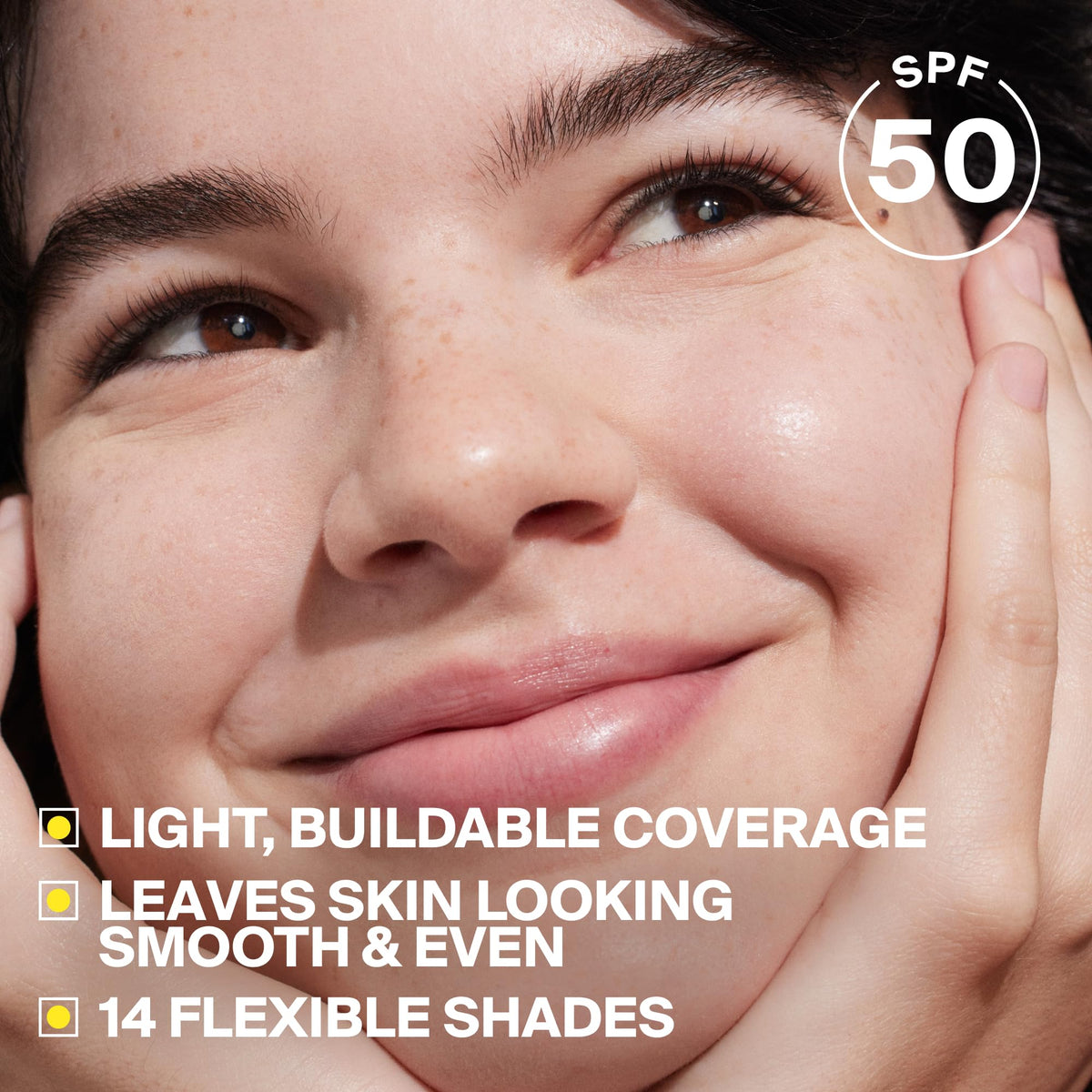 Supergoop! Protec-tint light 10n swatch on arm shows buildable coverage