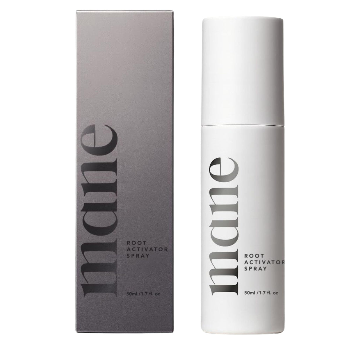 Superior Mane Root Activator bottle front with spray nozzle for easy daily use and coverage
