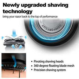 SUPERNB SH30 curved-head close-up highlights gentle, skin-friendly glide