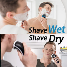 SUPERNB SH30 wet and dry shaving supports easy grooming anywhere