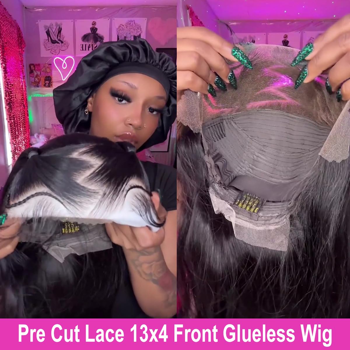 SUPERNOVA 13x4 Swiss lace front for a seamless natural look