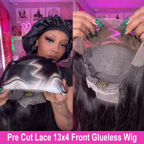 SUPERNOVA 13x4 Swiss lace front for a seamless natural look