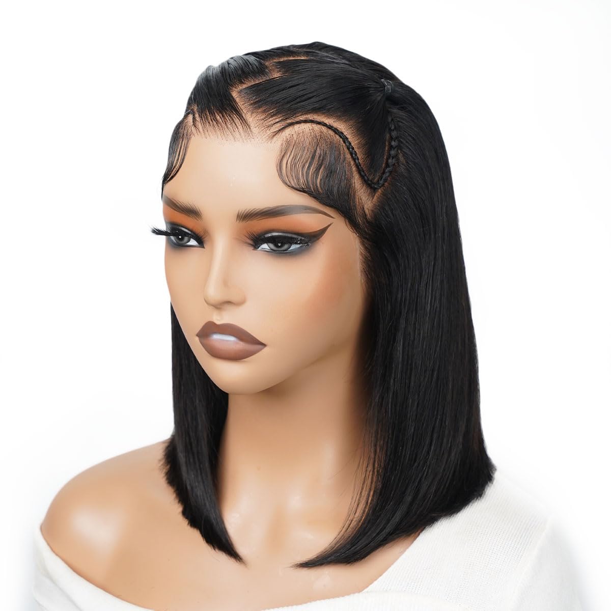 SUPERNOVA braided wig handmade detail close up showing craftsmanship