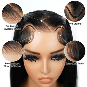 SUPERNOVA dome cap adjustable wig with three combs for secure fit