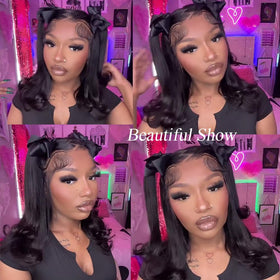 SUPERNOVA natural part 13x4 lace front for realistic scalp appearance