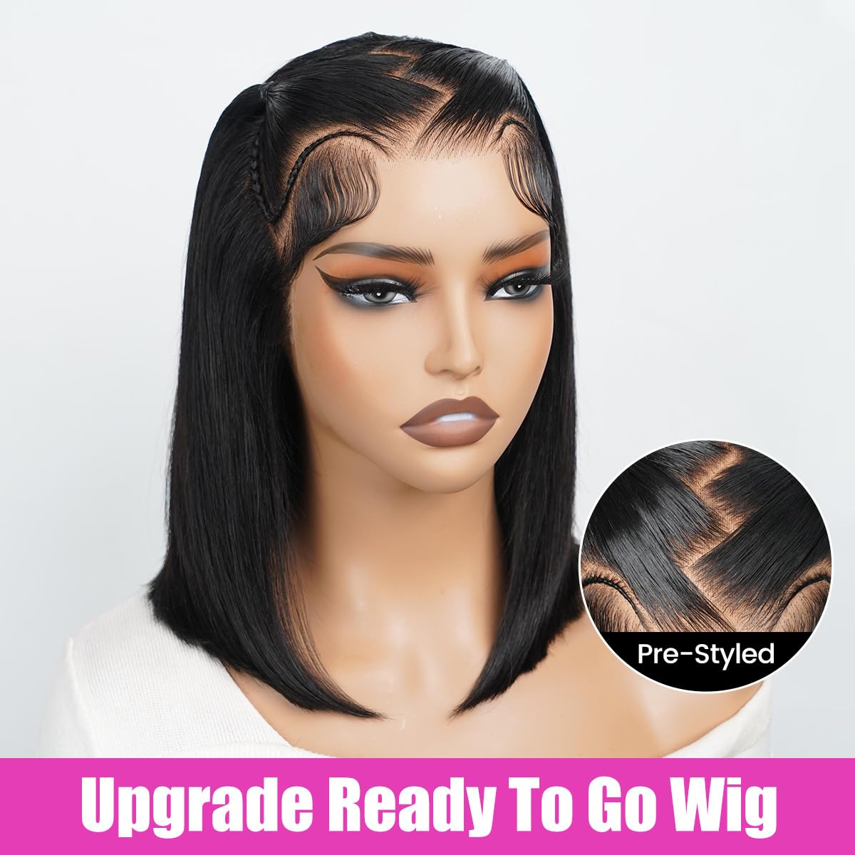 SUPERNOVA pre cut baby hairs ready to wear out of the box