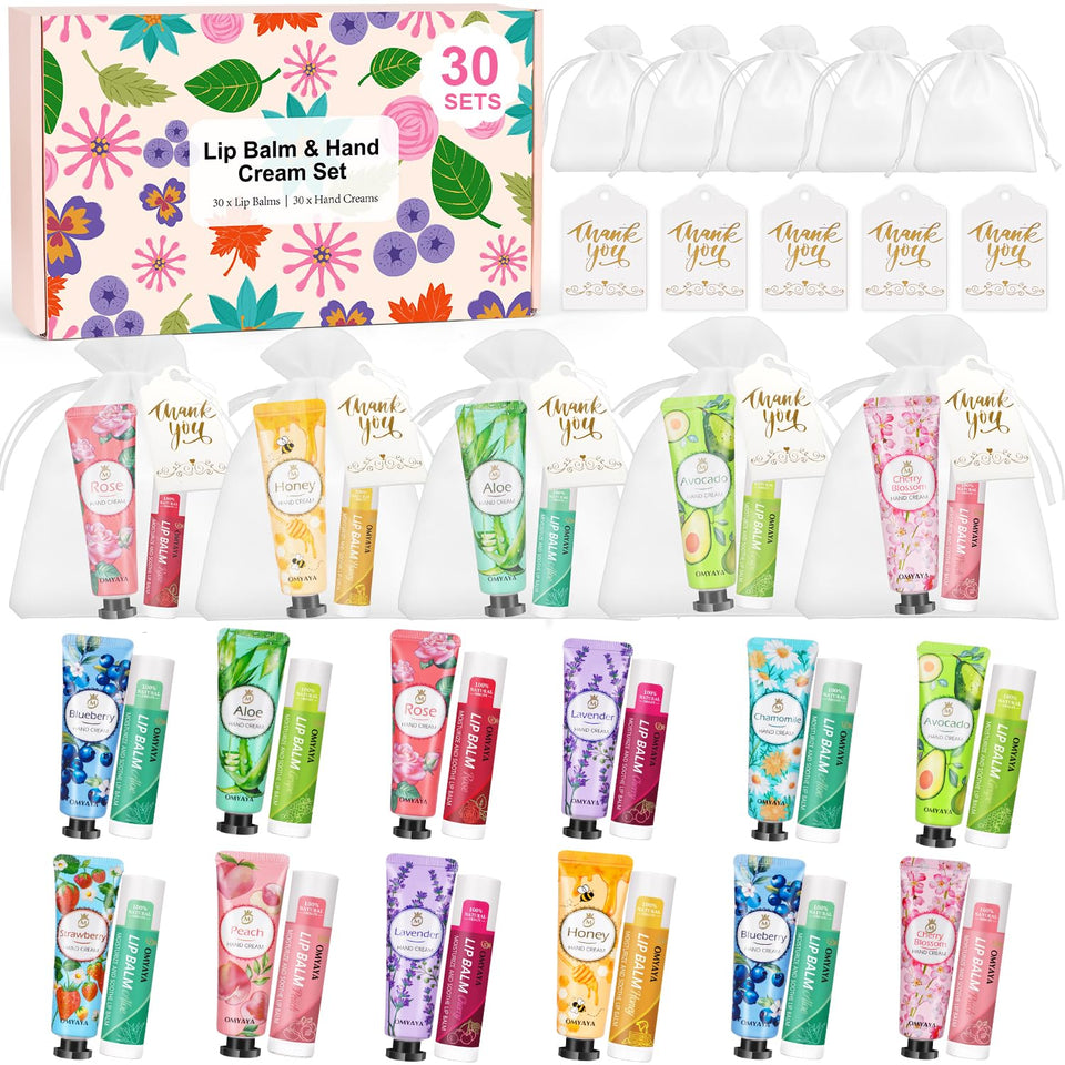 SUPERSUN bulk gift set with lip balm and hand cream for versatile gifting.
